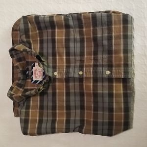 Brooks Brothers Relaxed-Fit Non-Iron Supima Cotton Long Sleeve Button Down XL